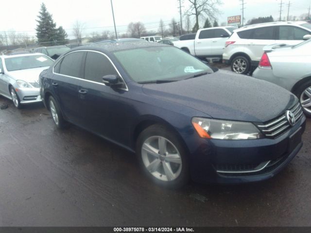 VOLKSWAGEN PASSAT 2014 1vwbp7a38ec004838