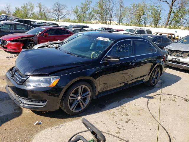 VOLKSWAGEN PASSAT 2014 1vwbp7a38ec006525