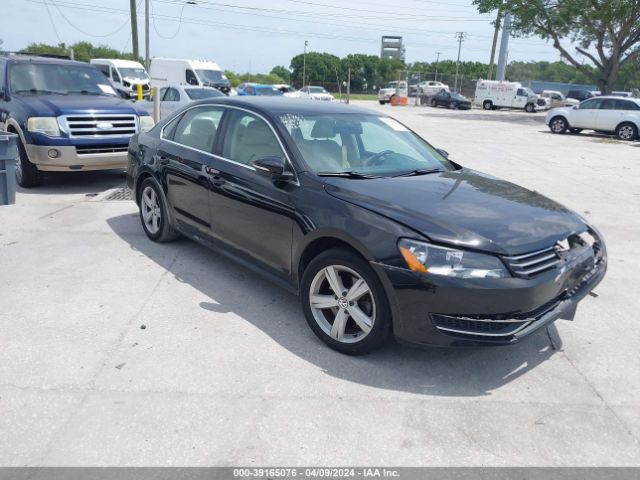 VOLKSWAGEN PASSAT 2012 1vwbp7a39cc014243