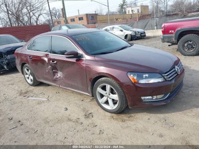 VOLKSWAGEN PASSAT 2013 1vwbp7a39dc045087