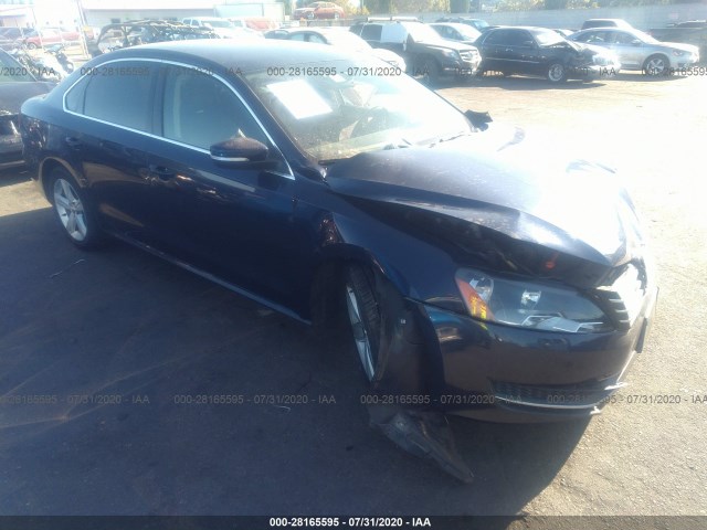 VOLKSWAGEN PASSAT 2012 1vwbp7a39dc050287