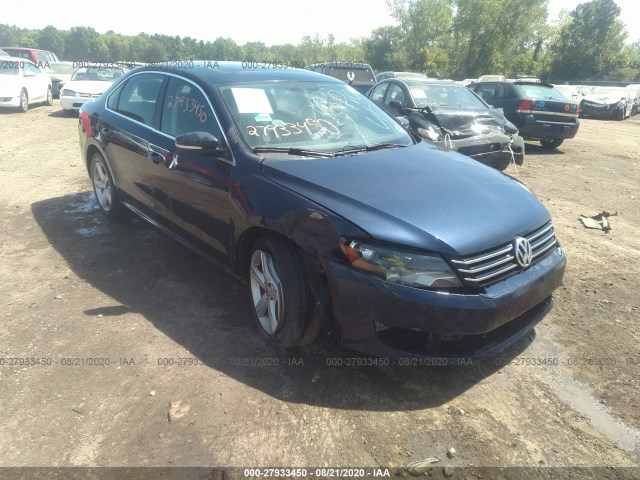 VOLKSWAGEN PASSAT 2012 1vwbp7a39dc077666