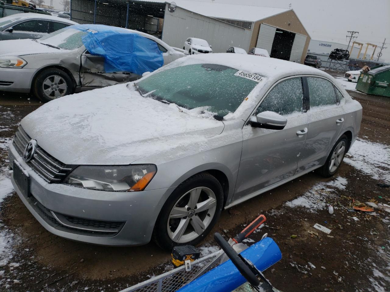 VOLKSWAGEN PASSAT 2013 1vwbp7a39dc081488