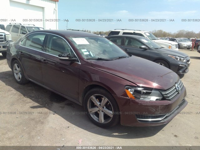 VOLKSWAGEN PASSAT 2012 1vwbp7a3xdc015208