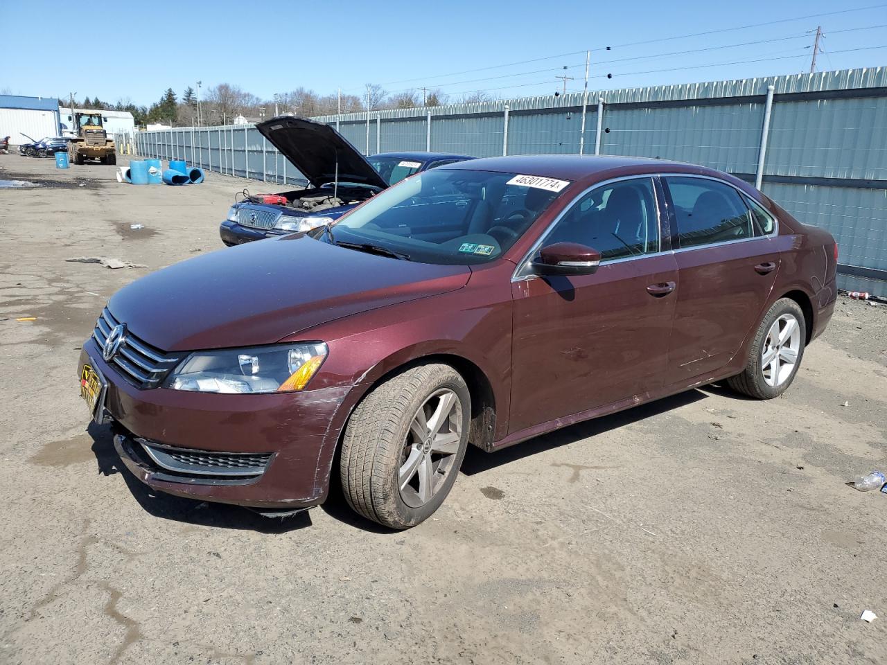 VOLKSWAGEN PASSAT 2013 1vwbp7a3xdc054302