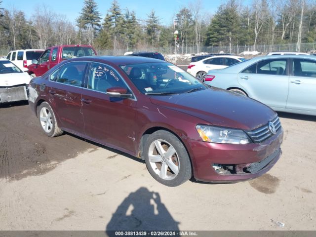 VOLKSWAGEN PASSAT 2013 1vwbp7a3xdc107466