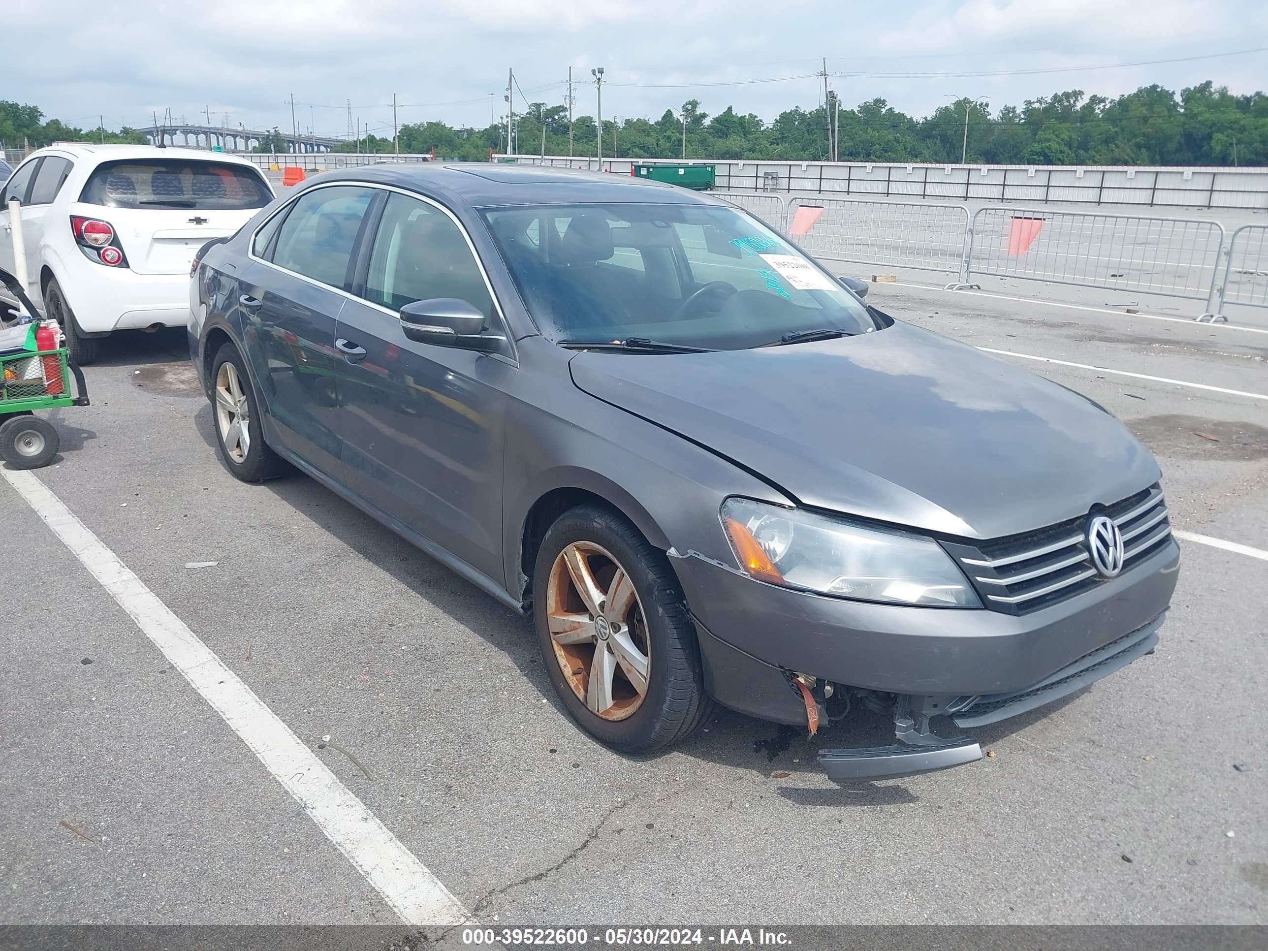 VOLKSWAGEN PASSAT 2013 1vwbp7a3xdc114935