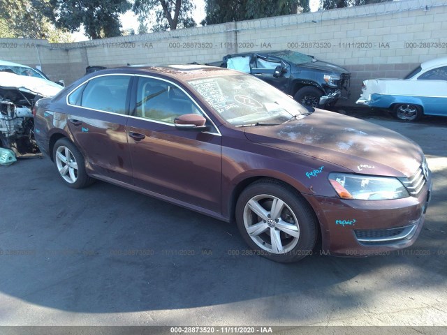 VOLKSWAGEN PASSAT 2013 1vwbp7a3xdc140547