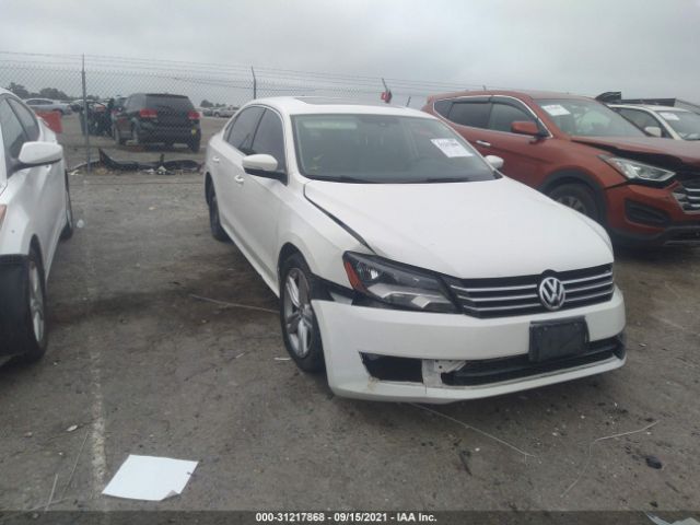 VOLKSWAGEN PASSAT 2014 1vwbp7a3xec018367