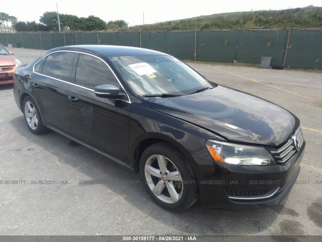 VOLKSWAGEN PASSAT 2014 1vwbs7a33ec027345