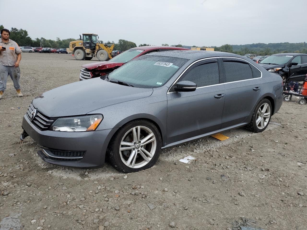 VOLKSWAGEN PASSAT 2014 1vwbs7a35ec041795