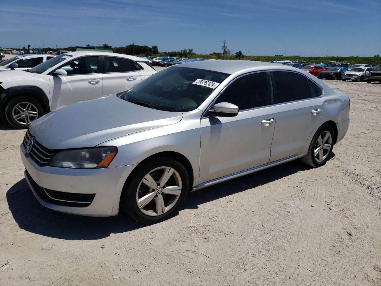 VOLKSWAGEN PASSAT 2014 1vwbs7a3xec047463