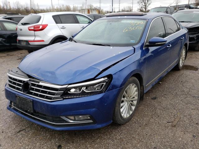 VOLKSWAGEN PASSAT 2017 1vwbt7a31hc026308