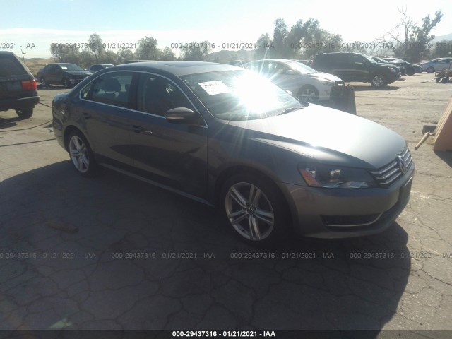 VOLKSWAGEN PASSAT 2013 1vwbt7a34ec057502