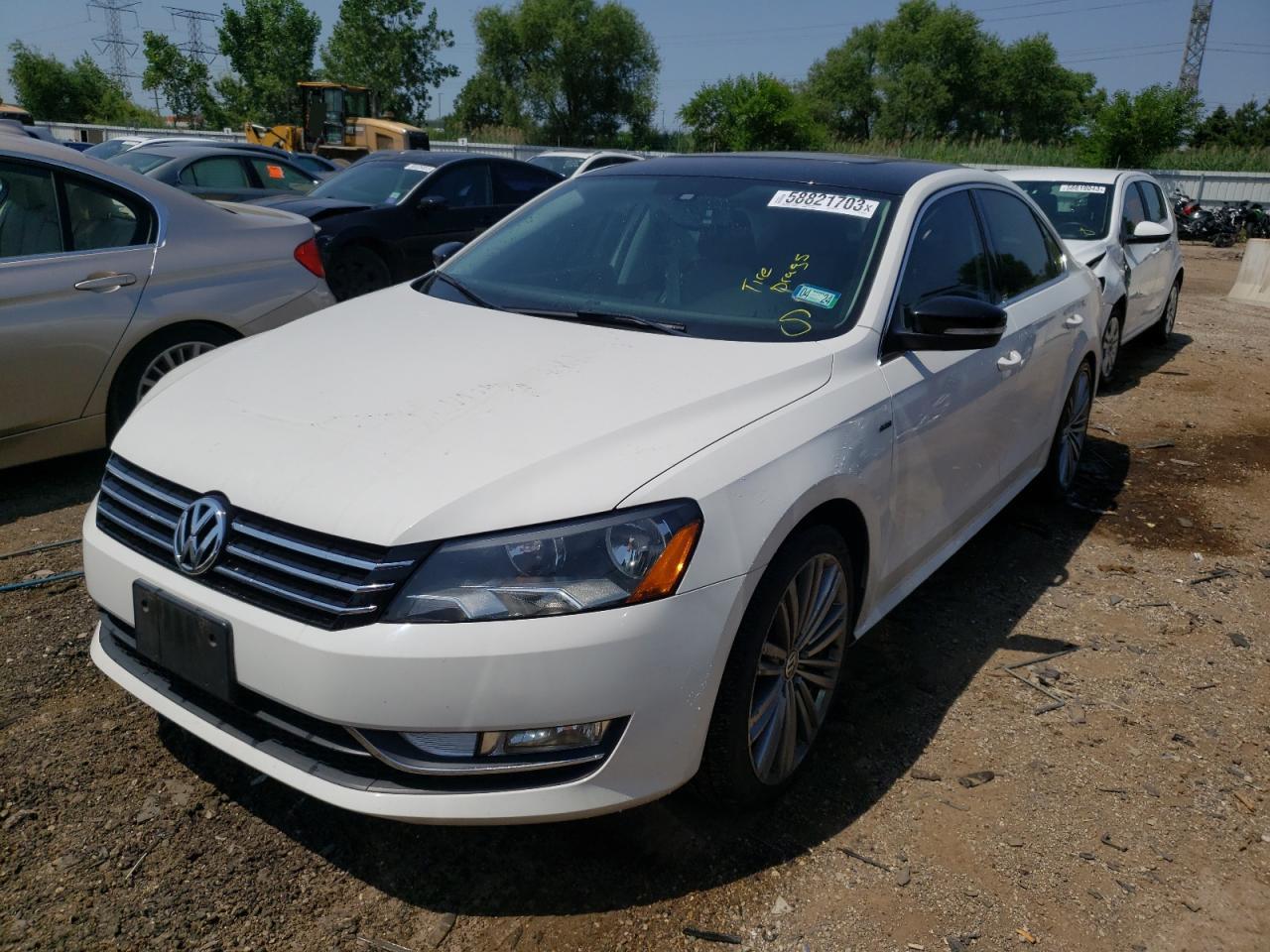 VOLKSWAGEN PASSAT 2015 1vwbt7a36fc069751