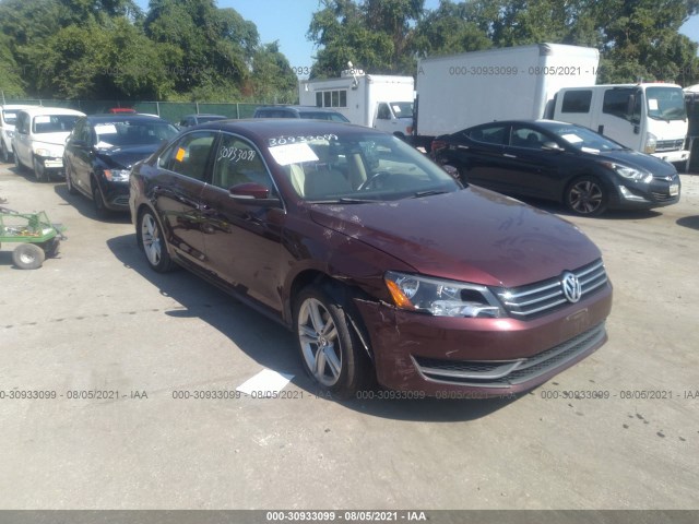 VOLKSWAGEN PASSAT 2014 1vwbt7a39ec053364