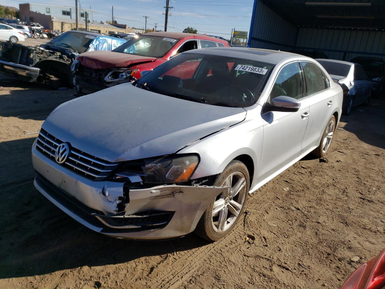 VOLKSWAGEN PASSAT 2015 1vwbv7a30fc063809