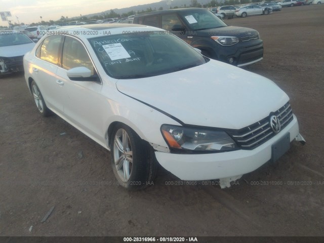 VOLKSWAGEN PASSAT 2014 1vwbv7a35fc049825