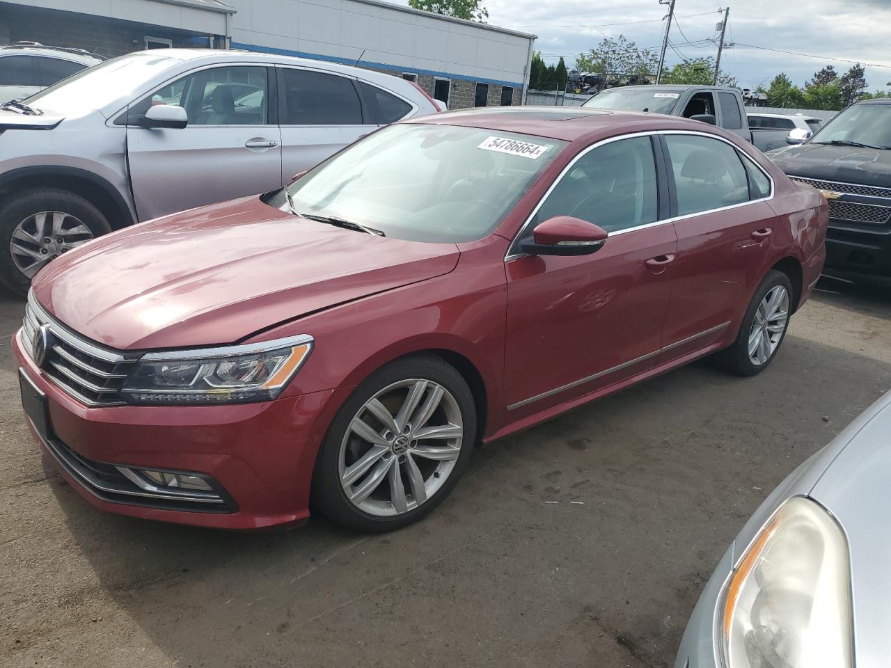 VOLKSWAGEN PASSAT 2018 1vwca7a37jc043470