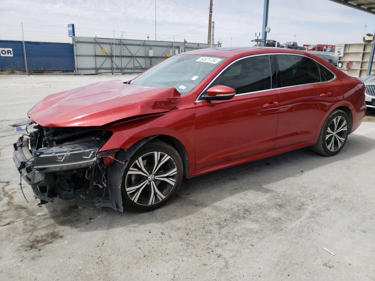 VOLKSWAGEN PASSAT 2020 1vwca7a3xlc005699