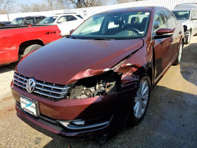 VOLKSWAGEN PASSAT 2013 1vwch7a37dc126624