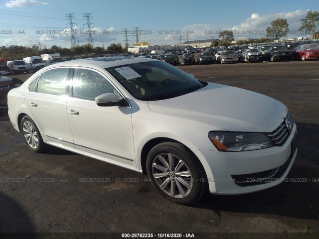 VOLKSWAGEN PASSAT 2012 1vwch7a38dc016763