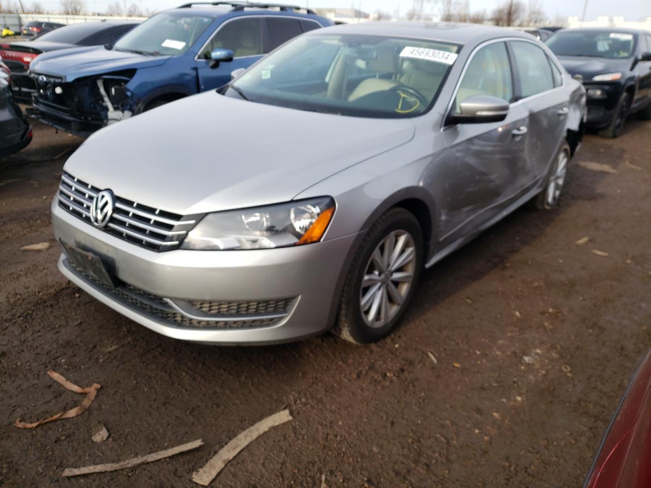 VOLKSWAGEN PASSAT 2013 1vwch7a38dc093617