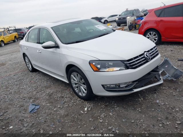 VOLKSWAGEN PASSAT 2012 1vwch7a39cc101089