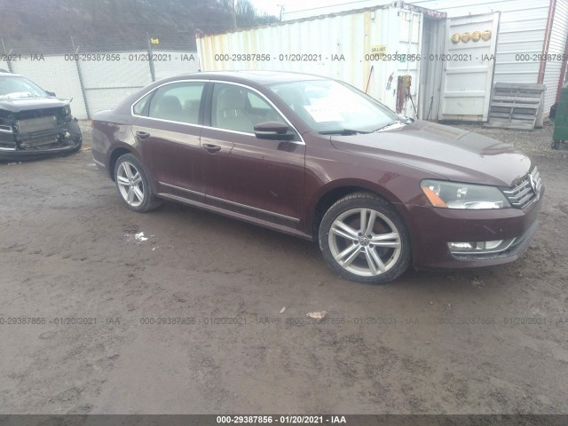 VOLKSWAGEN PASSAT 2013 1vwcn7a30dc124917