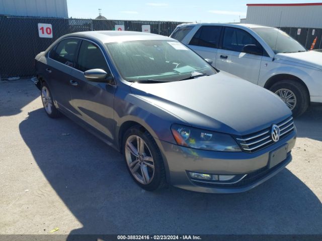 VOLKSWAGEN PASSAT 2013 1vwcn7a30ec038069