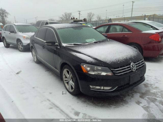 VOLKSWAGEN PASSAT 2013 1vwcn7a30ec058807