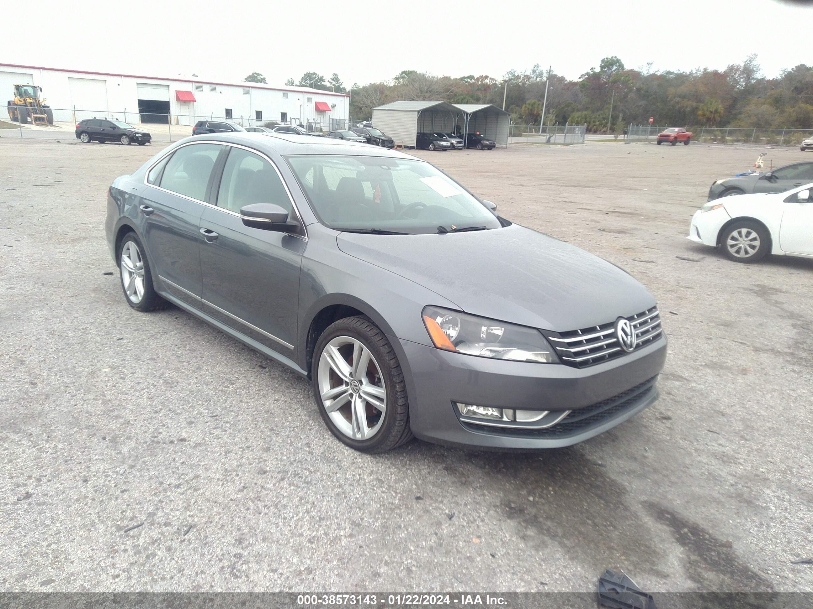 VOLKSWAGEN PASSAT 2014 1vwcn7a30ec071573