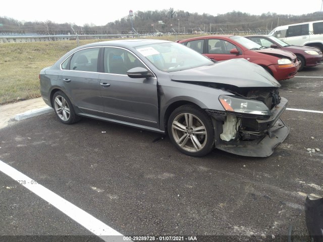 VOLKSWAGEN PASSAT 2012 1vwcn7a31cc038742