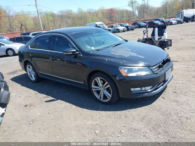 VOLKSWAGEN PASSAT 2012 1vwcn7a31cc063687