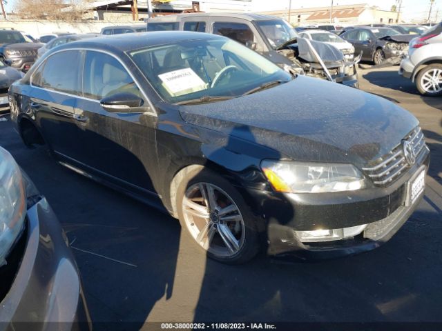 VOLKSWAGEN PASSAT 2012 1vwcn7a31cc083311