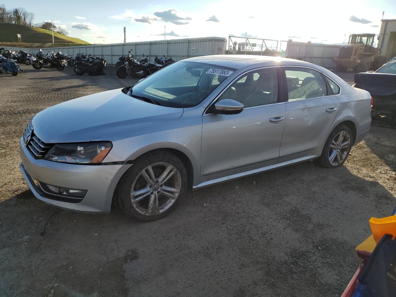 VOLKSWAGEN PASSAT 2012 1vwcn7a31cc083583