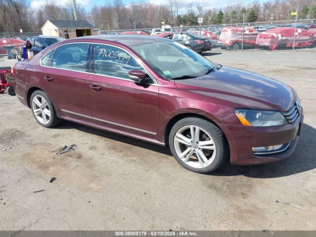 VOLKSWAGEN PASSAT 2013 1vwcn7a31dc060516