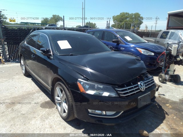 VOLKSWAGEN PASSAT 2013 1vwcn7a31dc100092