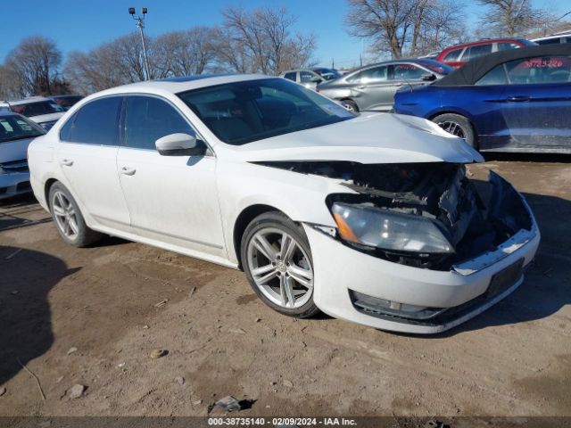 VOLKSWAGEN PASSAT 2013 1vwcn7a31dc146067