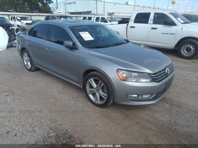 VOLKSWAGEN PASSAT 2013 1vwcn7a31ec037044