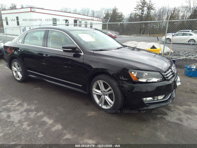 VOLKSWAGEN PASSAT 2013 1vwcn7a31ec043569