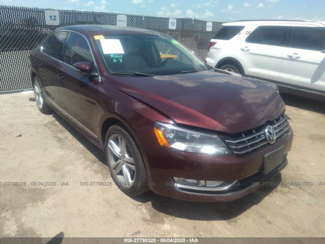 VOLKSWAGEN PASSAT 2012 1vwcn7a32cc056165