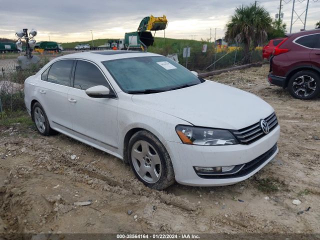 VOLKSWAGEN PASSAT 2012 1vwcn7a32cc099873