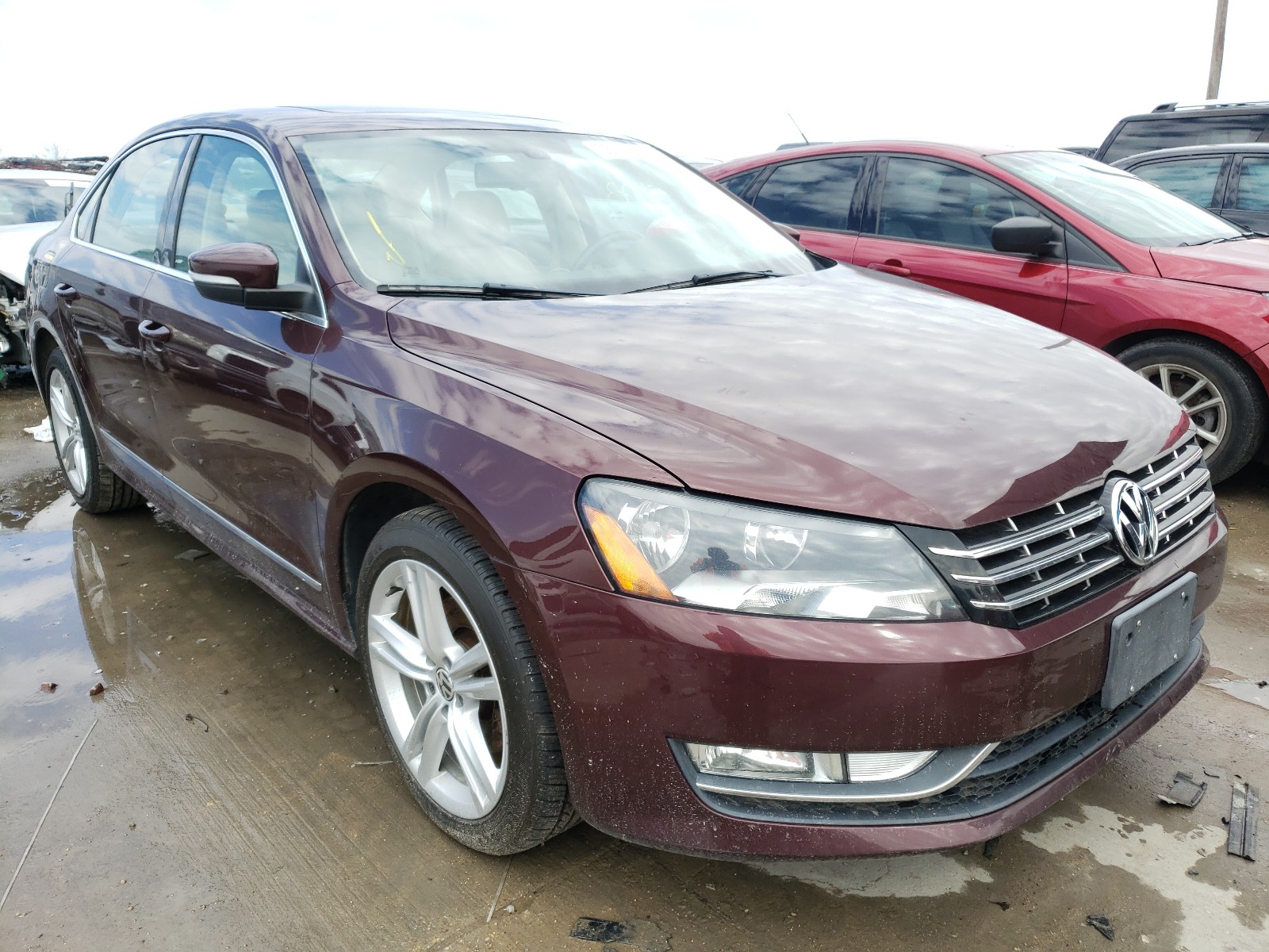 VOLKSWAGEN PASSAT 2012 1vwcn7a32cc106708