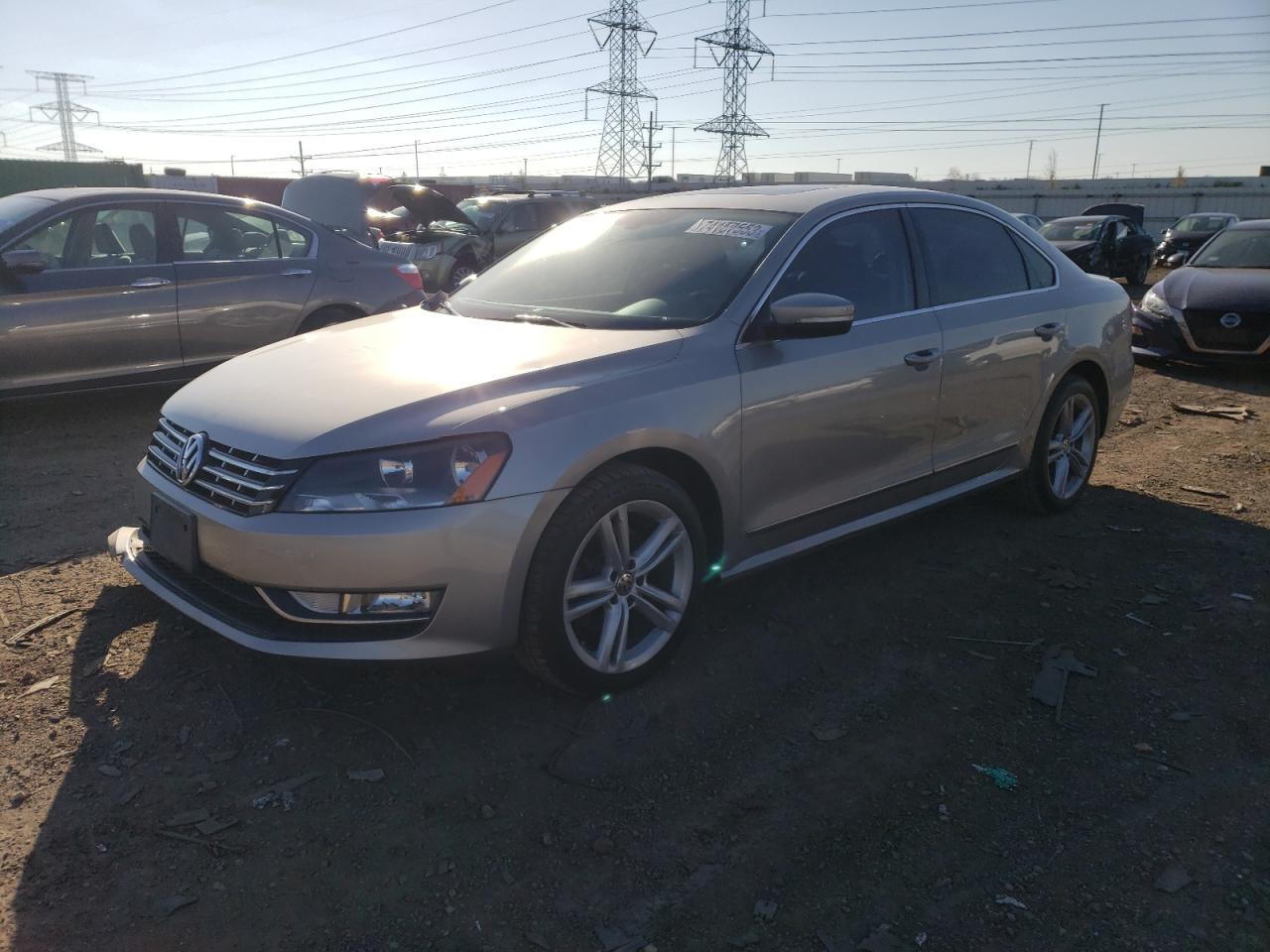 VOLKSWAGEN PASSAT 2013 1vwcn7a32dc076580