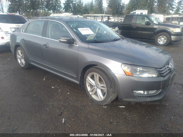 VOLKSWAGEN PASSAT 2013 1vwcn7a32dc084808