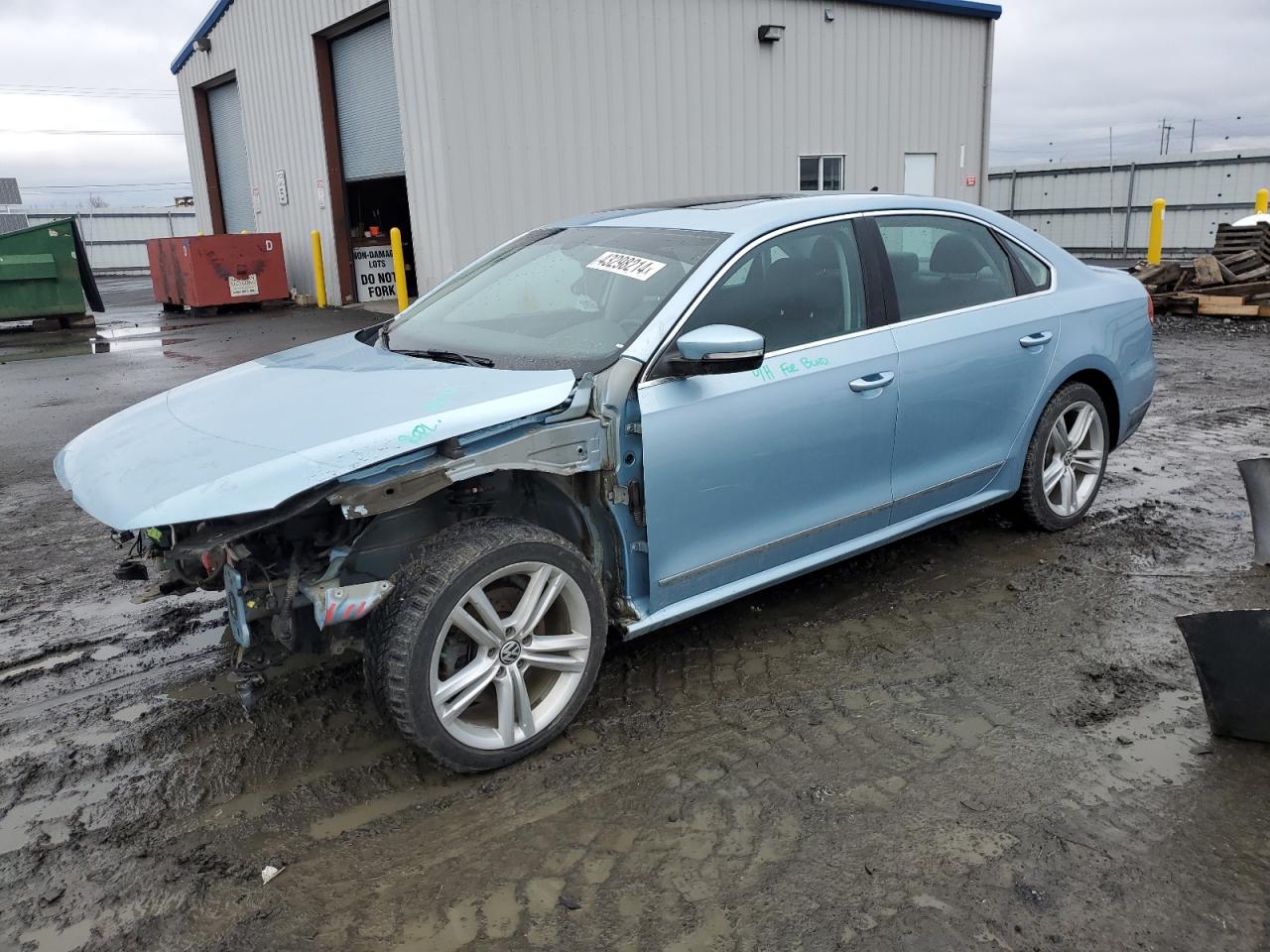 VOLKSWAGEN PASSAT 2013 1vwcn7a32dc095498