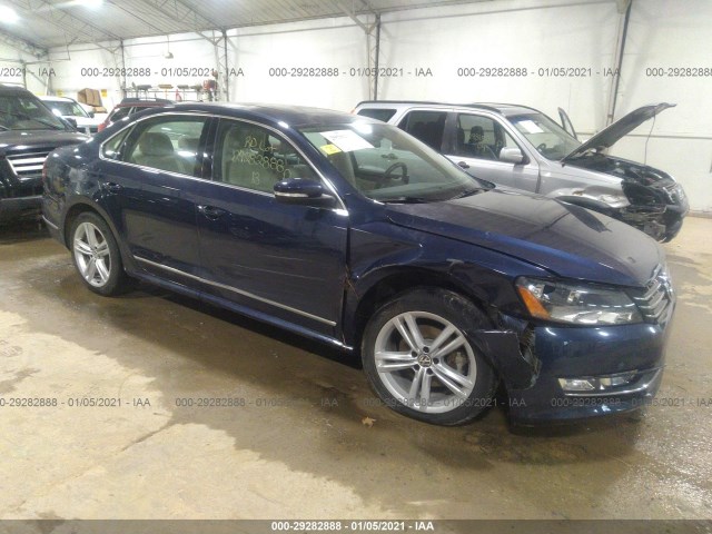 VOLKSWAGEN PASSAT 2013 1vwcn7a32dc117967