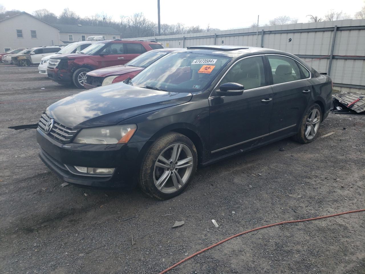 VOLKSWAGEN PASSAT 2014 1vwcn7a32ec063457