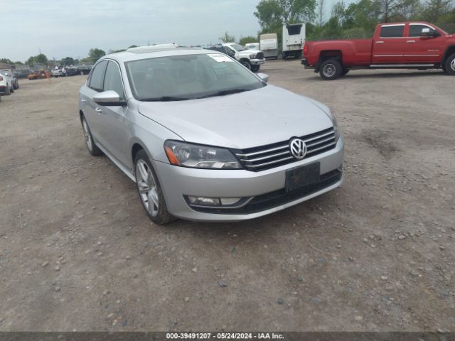 VOLKSWAGEN PASSAT 2012 1vwcn7a33cc039018